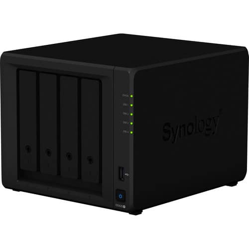 Serveur NAS Synology DiskStation DS420j 24 TB 4 baie équipé de 4 x 6 To  DS420J 24TB (4x6TB)