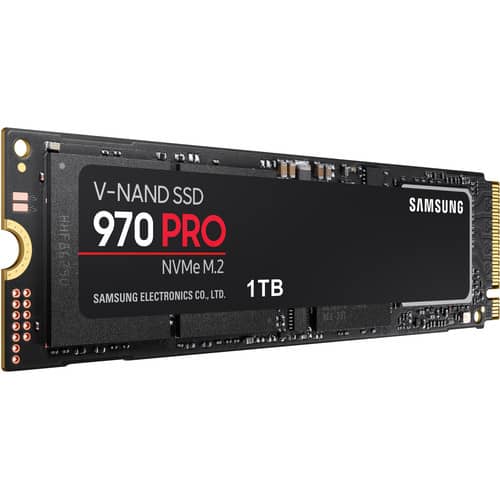 Disque SSD interne Samsung NVMe Samsung 1 To 970 PRO - le Showroom.TV